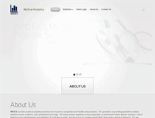 Tablet Screenshot of imidex.com